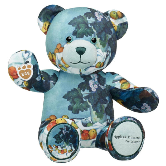 Cézanne Still Life Painting Teddy Bear & Bow | Build-A-Bear® - US 5442