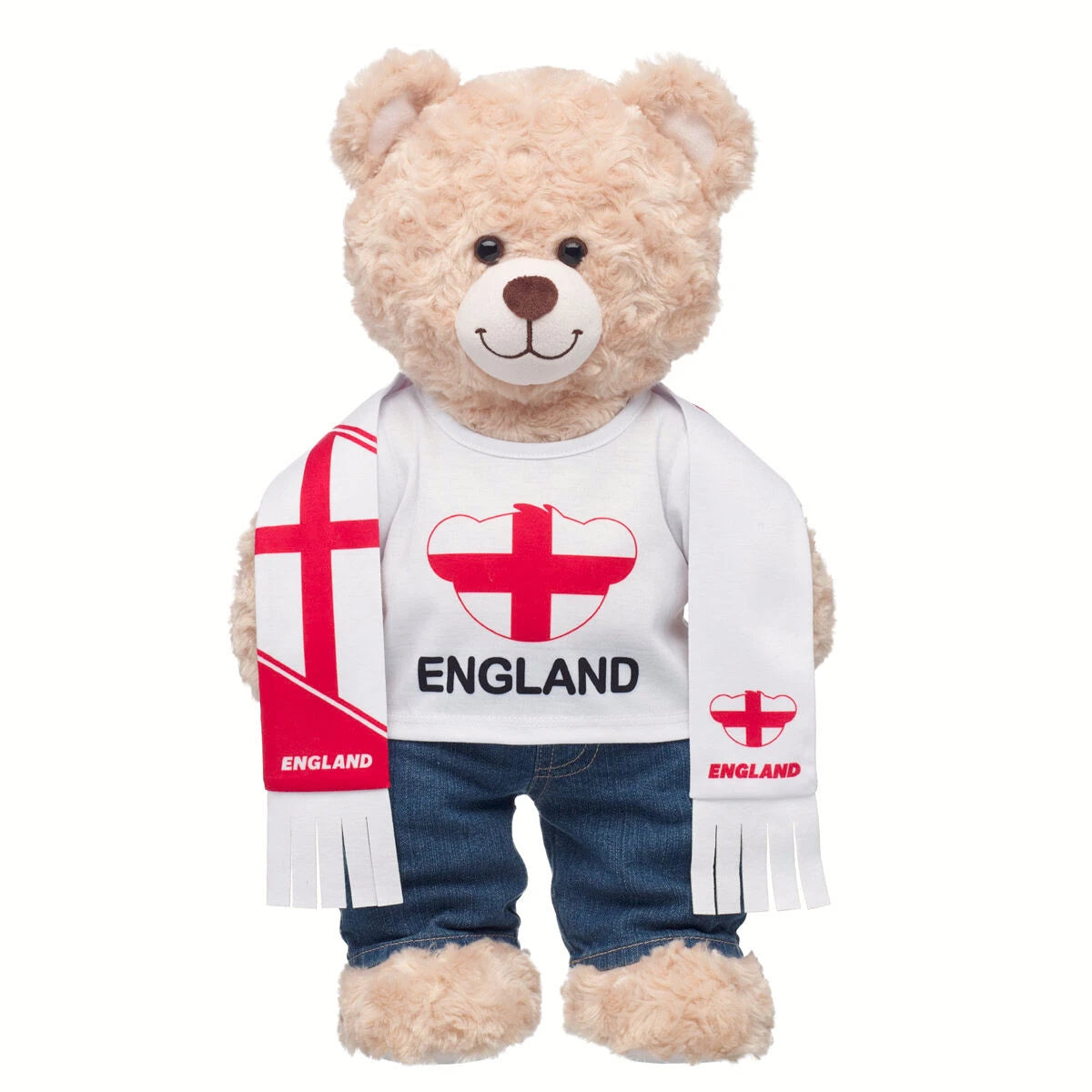 England Scarf & T-Shirt Set | Build-A-Bear - US 8682