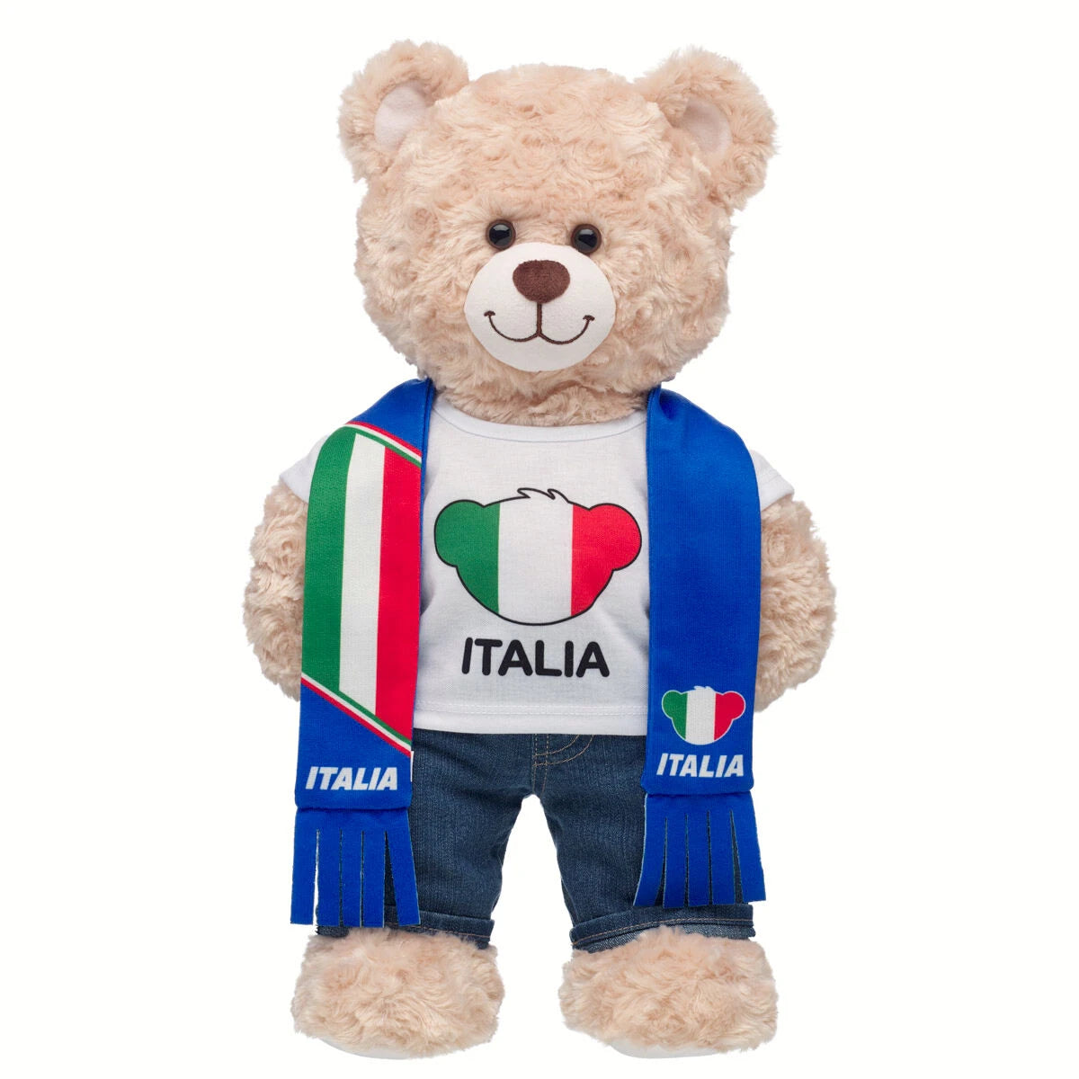 Italy Scarf & T-Shirt Set | Build-A-Bear - US 4286