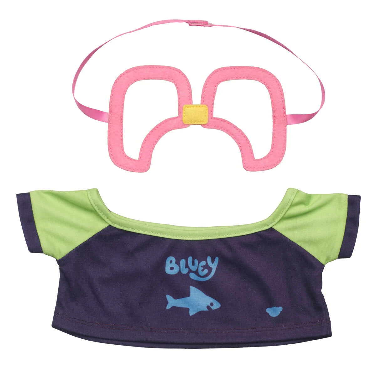 Bluey Swim Shirt & Goggle Set | Build-A-Bear - US 1963