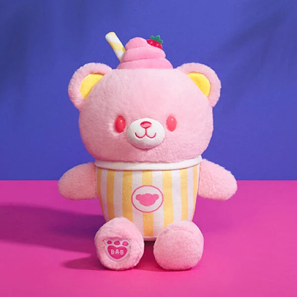 Strawberry Lemonade Bear Slushie Plushie | Build-A-Bear - US 3297