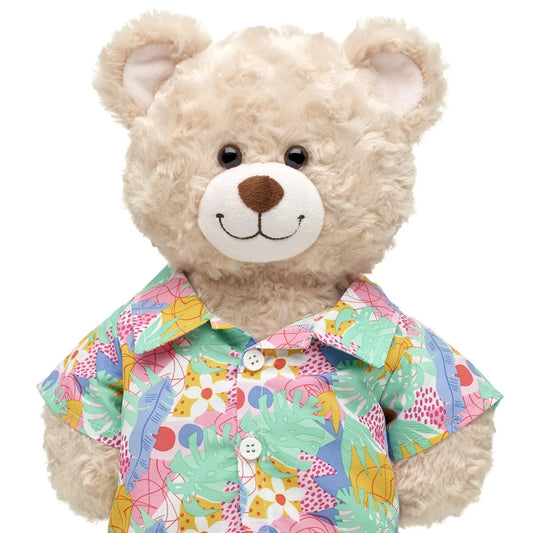 Tropical Button Down Shirt for Plush Toys | Build-A-Bear® - US 7359