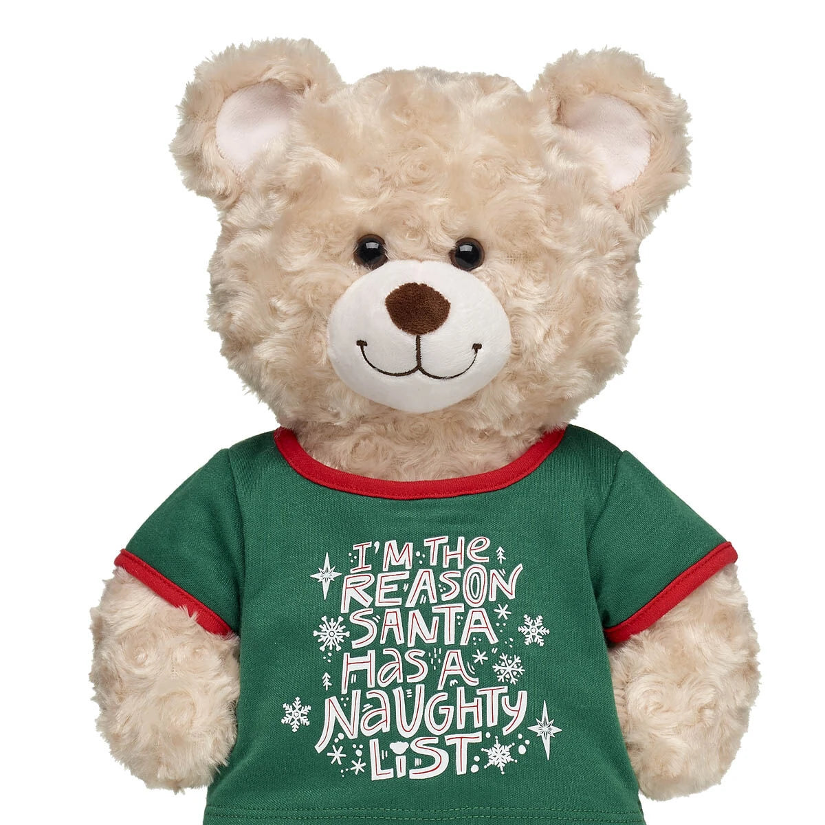 "Glisten and the Merry Mission" Naughty List T-Shirt | Build-A-Bear® - US 7998