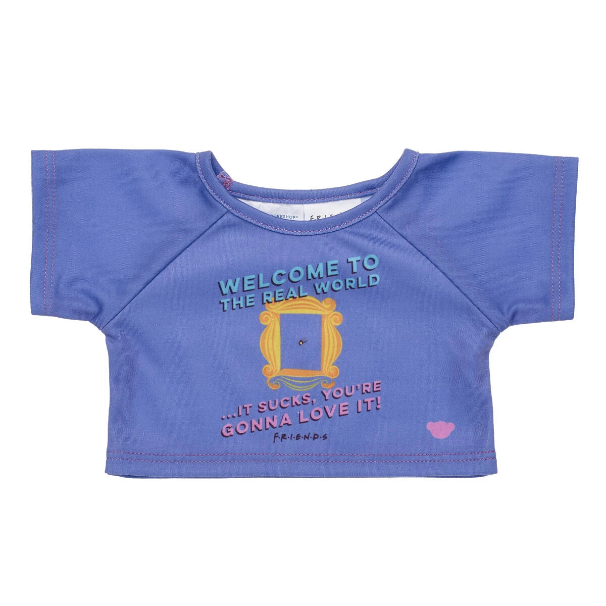 FRIENDS TV Show "Welcome to the Real World" T-Shirt for Stuffed Animals | Build-A-Bear® - US 2165
