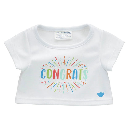 Congrats Plush Toy T-Shirt | Build-A-Bear® - US 5364