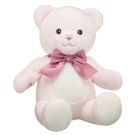 Baby Pink Teddy Bear with Gifting Bow | Build-A-Bear® - US 7569