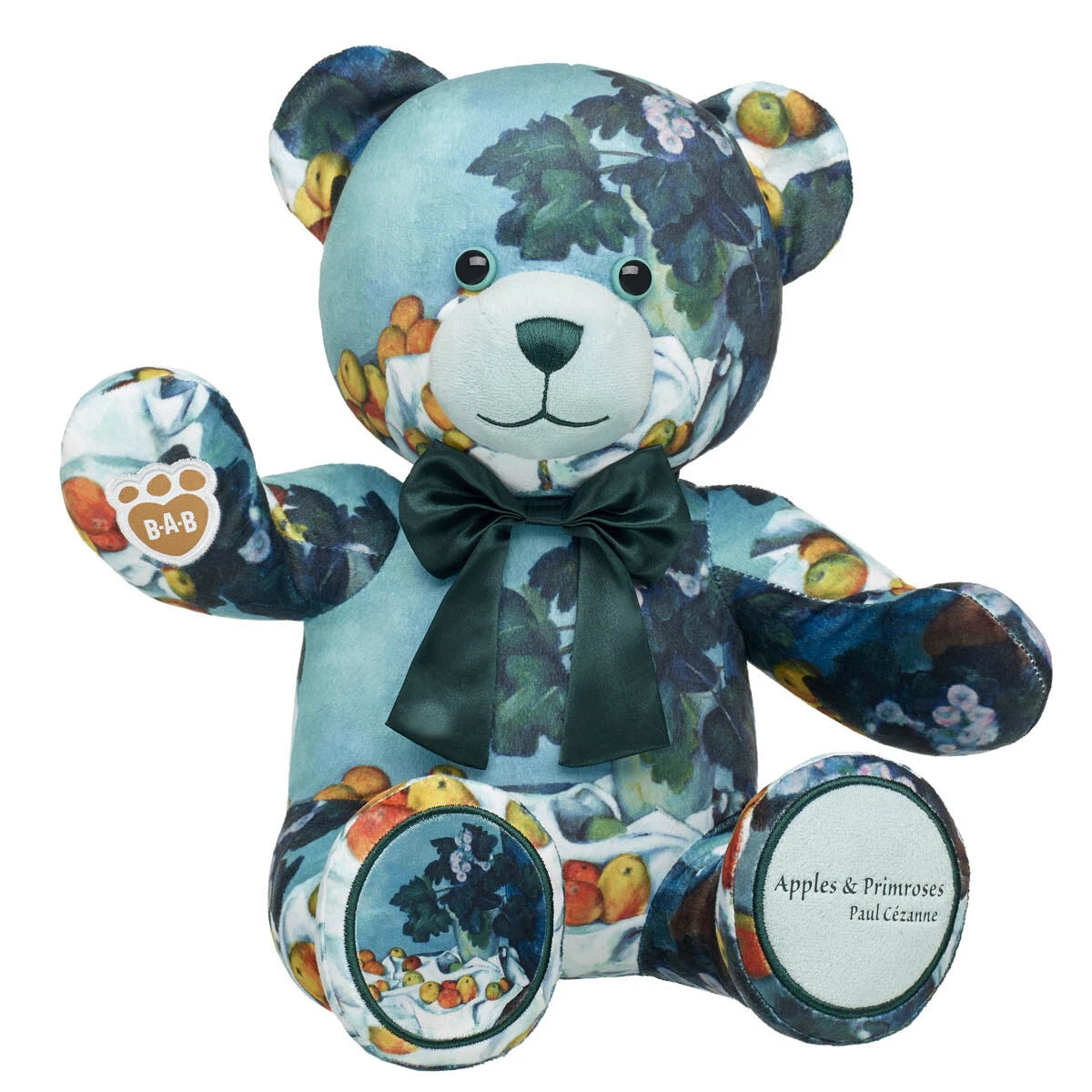 Cézanne Still Life Painting Teddy Bear &amp; Bow | Build-A-Bear® - US 7023