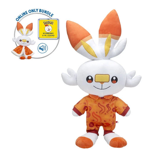 Pokémon Scorbunny Plush Bundle | Build-A-Bear® - US 8047