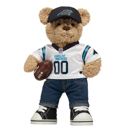 Carolina Panthers Timeless Teddy Bear Football Gift Set - US 5496