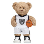 Brooklyn Nets Timeless Teddy Bear Basketball Gift Set | Build-A-Bear® - US 9229