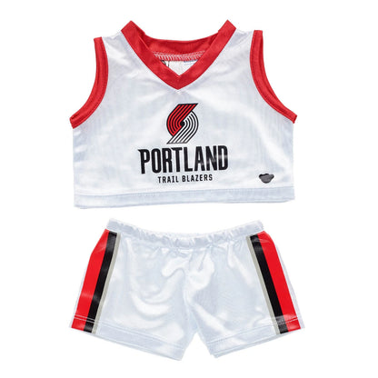 Happy Hugs Teddy Bear Portland Trail Blazers Basketball Gift Set - US 5949