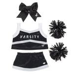 Online-Only Varsity Spirit Black Cheer Uniform | Build-A-Bear® - US 5625