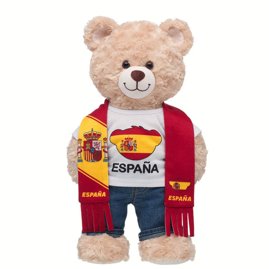 Spain Scarf &amp; T-Shirt Set | Build-A-Bear - US 0915