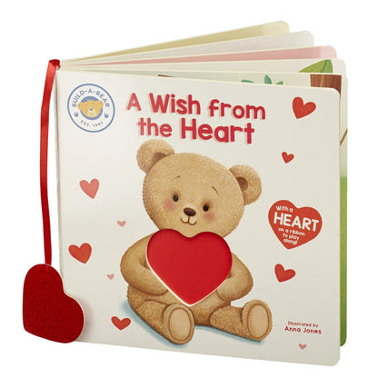 "A Wish from the Heart" Board Book | Build-A-Bear® - US 6378