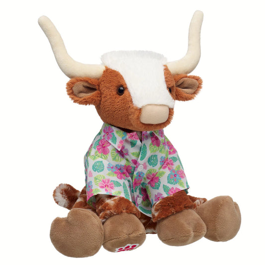 Longhorn Cow Tropical Gift Set | Build-A-Bear - US 8293