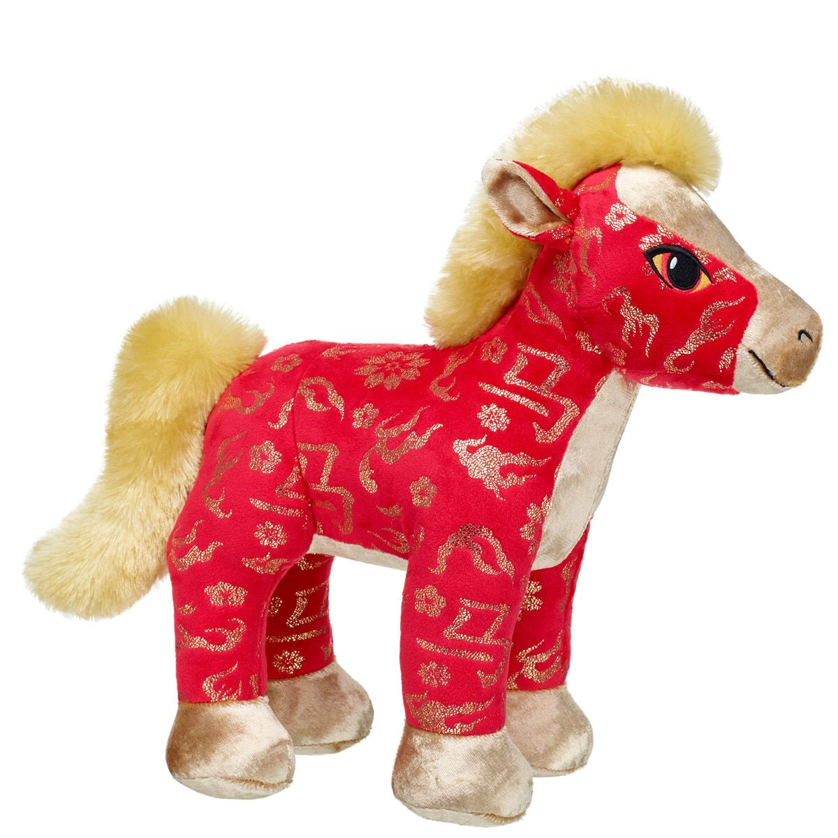 Red &amp; Gold Horse | Build-A-Bear - US 3608