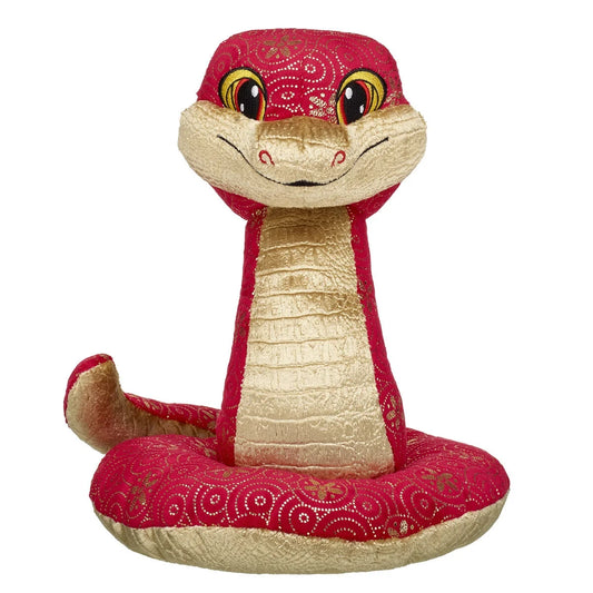 Lunar New Year Red and Gold Snake Stuffed Animal | Build-A-Bear® - US 5853