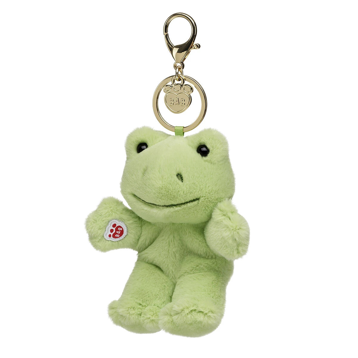 Spring Green Frog Plush Bag Charm | Build-A-Bear - US 7856