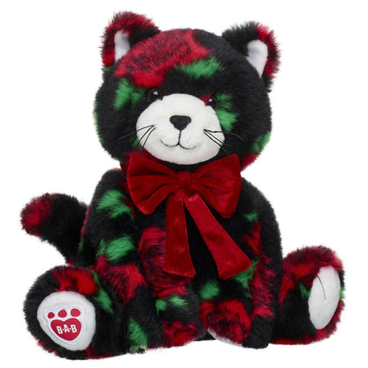 Red Rose Kitty Stuffed Animal w/ Red Velvet | Build-A-Bear - US 9342