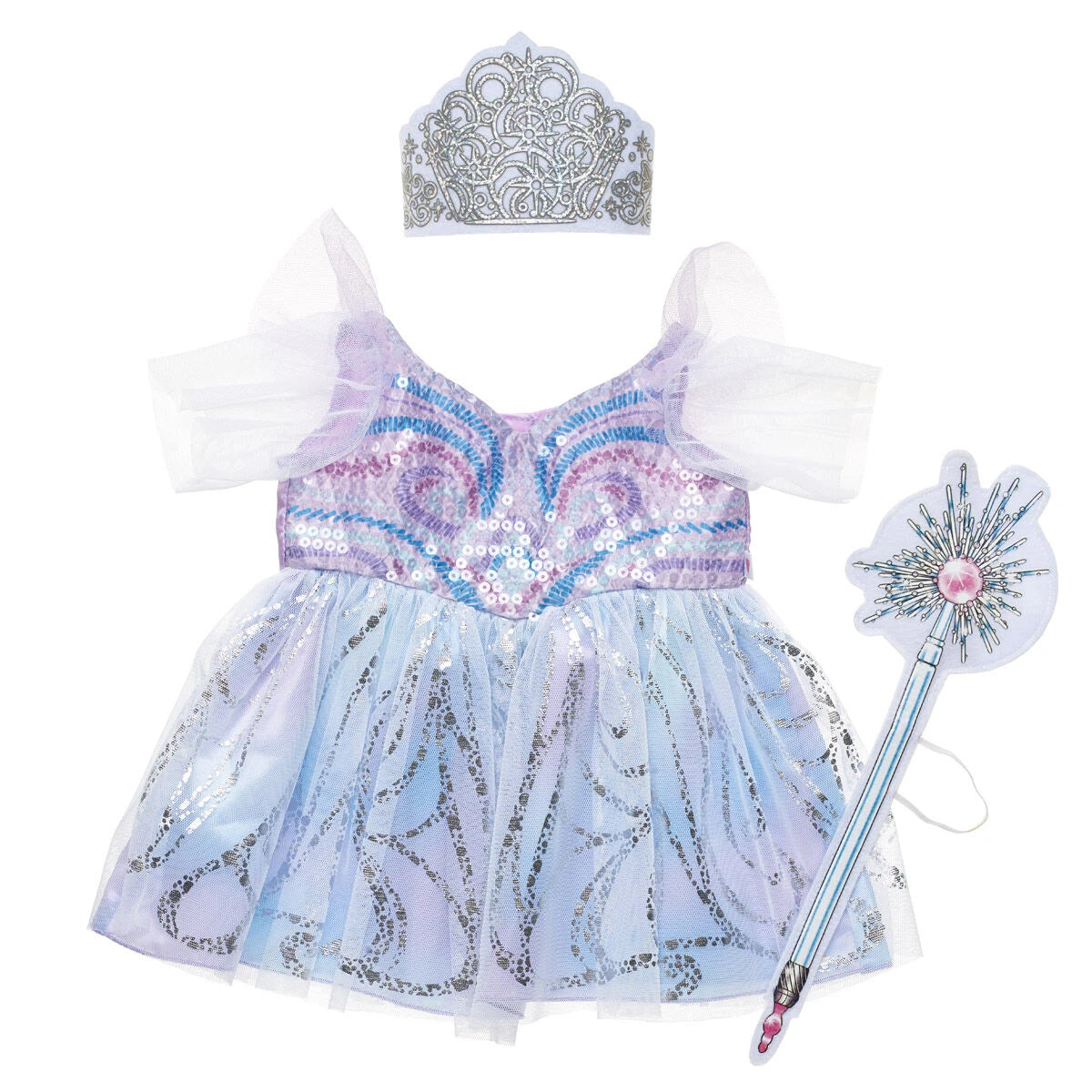 Wicked Glinda Teddy Bear Costume Gift Set | Build-A-Bear - US 5674