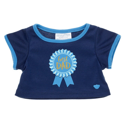 Plush Toy Best Dad T-Shirt | Build-A-Bear® - US 9293