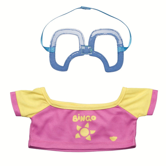 Bingo Swim Shirt &amp; Goggle Set | Build-A-Bear - US 7305