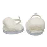 White Fuzzy Slippers for Plush Toys | Build-A-Bear® - US 5609