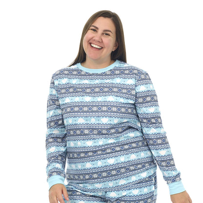 Build-A-Bear Pajama Shop™ Winter Fair Isle Top - Adult - US 8851