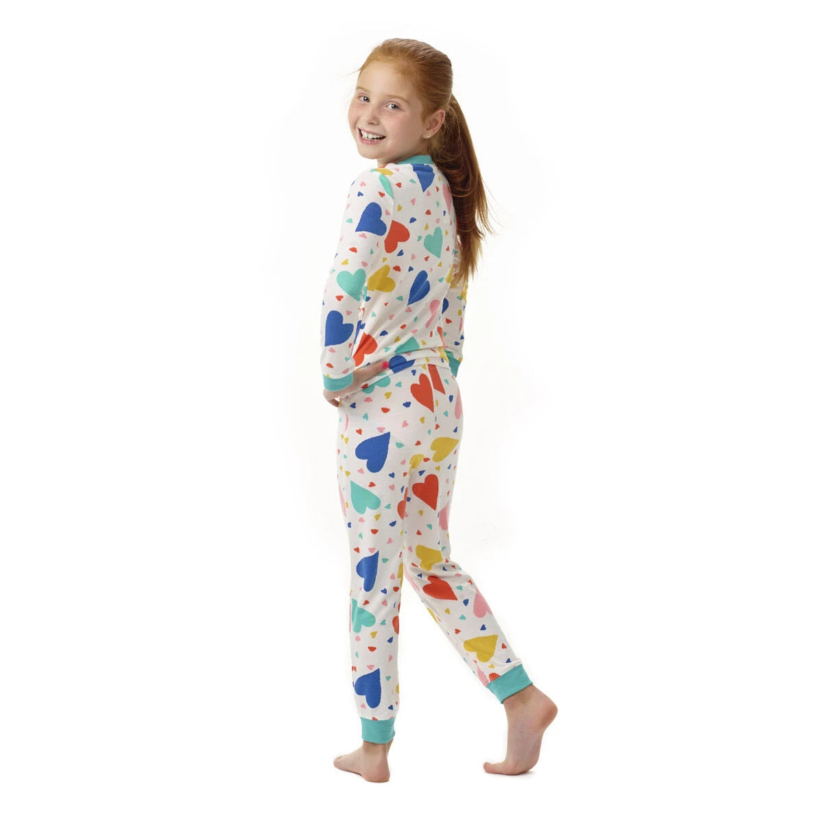 Build-A-Bear Pajama Shop™ Colorful Hearts PJ Pants - Toddler and Youth - US 7339