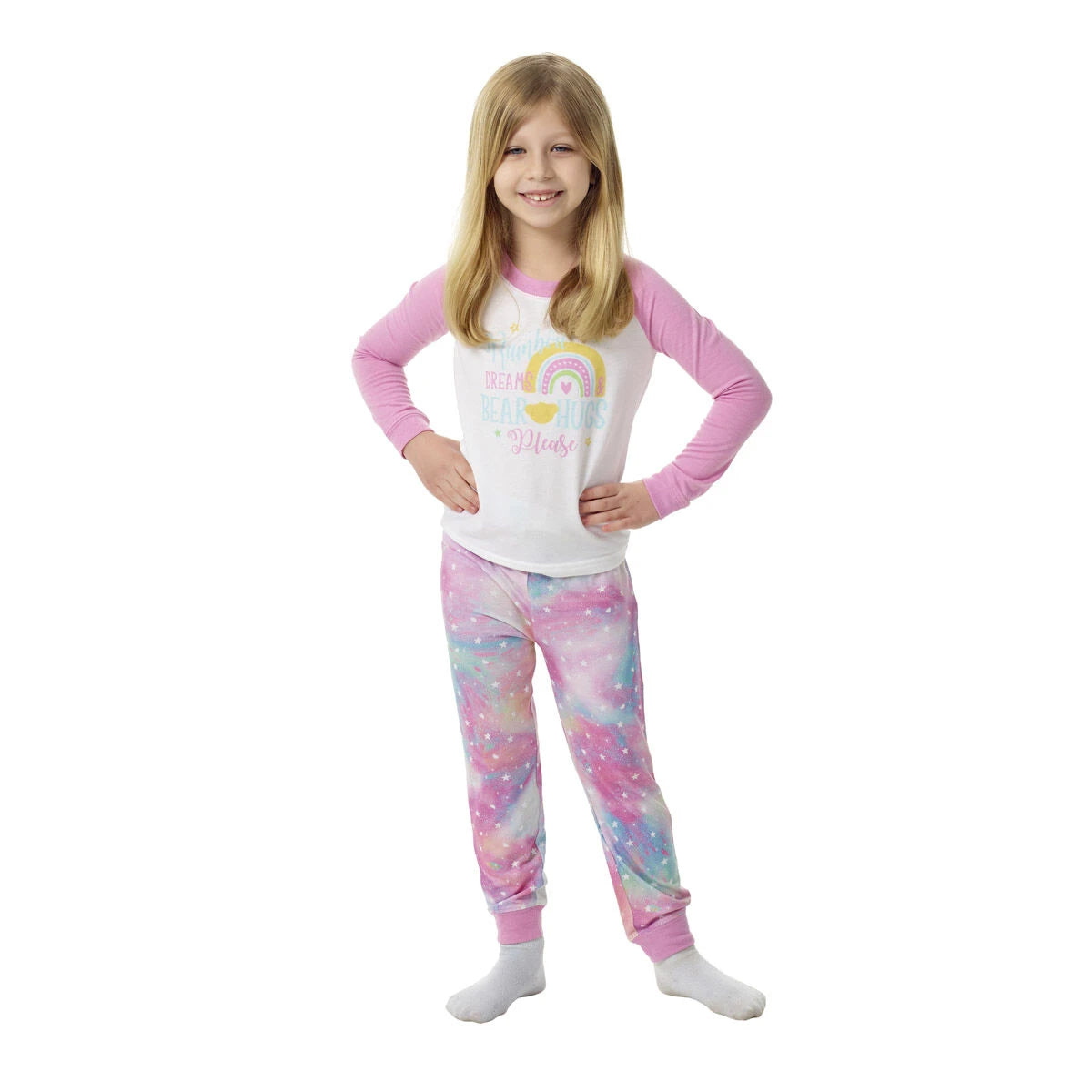Build-A-Bear Pajama Shop™ Rainbow Dreams &amp; Bear Hugs Please PJ Top - Toddler &amp; Youth - US 8888