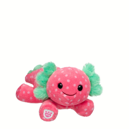 Build-A-Bear Mini Beans Strawberry Axolotl Stuffed | BAB - US 8994
