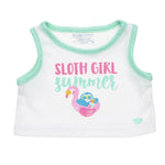 Sloth Girl Summer Tank for Plush Toys | Build-A-Bear® - US 2110