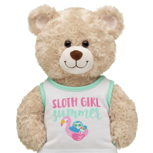 Sloth Girl Summer Tank for Plush Toys | Build-A-Bear® - US 6012