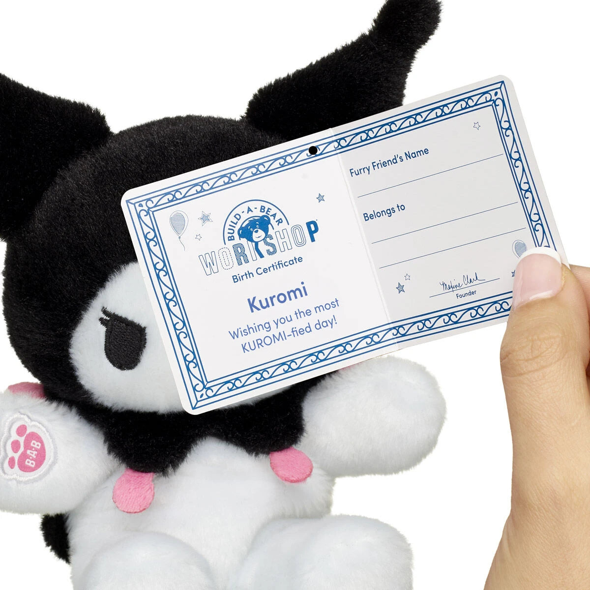 Hello Kitty® and Friends Mini Kuromi™ Plush | Build-A-Bear® - US 5575
