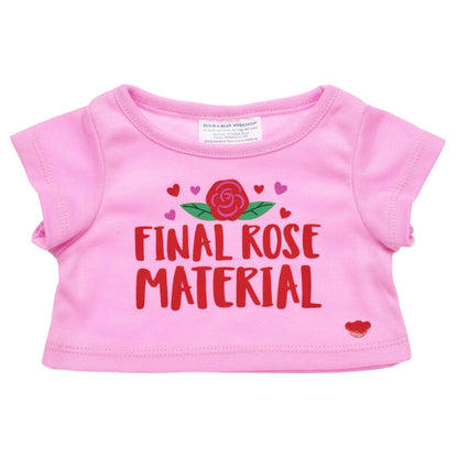 Final Rose Material T-Shirt for Plush Toys | Build-A-Bear® - US 1054