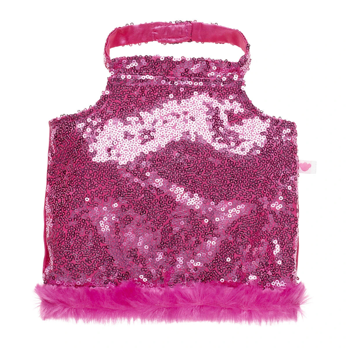 Pink Sequin Halter Dress for Plush Toys | Build-A-Bear® - US 0143
