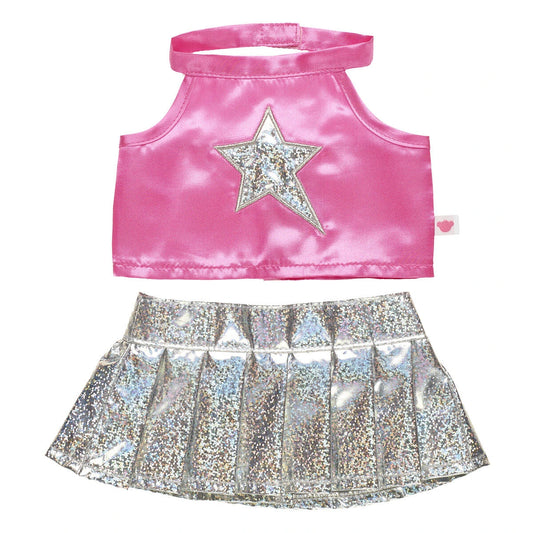 Silver Pleated Skirt Set for Plush Toys | Build-A-Bear® - US 8257