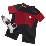 Star Trek: The Next Generation Red Uniform and Phaser Bundle | Build-A-Bear® - US 4398